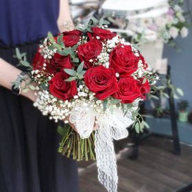 Mẫu hoa cưới cầm tay cô dâu 2021 - Xe cưới Bảo An