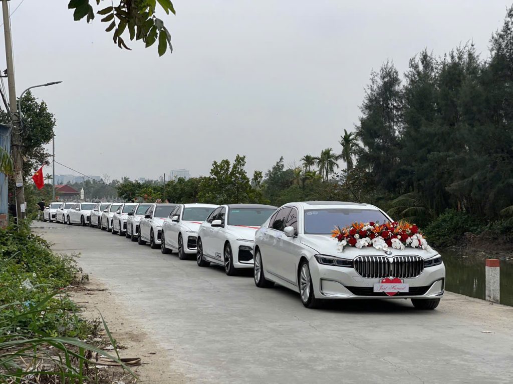 Thuê xe cưới có lái tại Hải Phòng