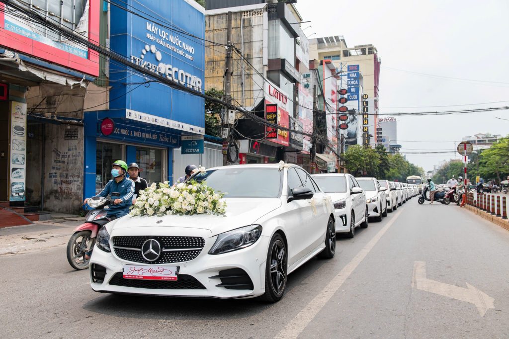 Thuê xe cưới Mercedes Hải Phòng